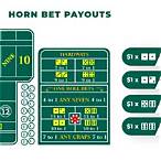 what is a horn bet in craps
